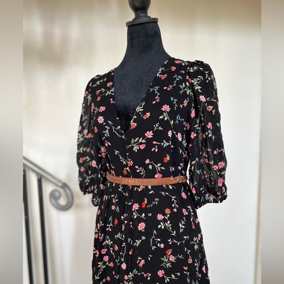 GANNI Georgette floral dress - Picture 2 of 10